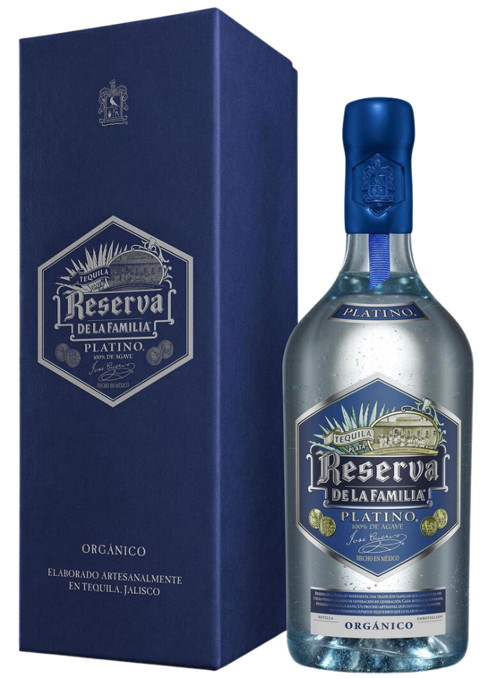 Tequila Reserva de la Familia Platino Organico 750 mL