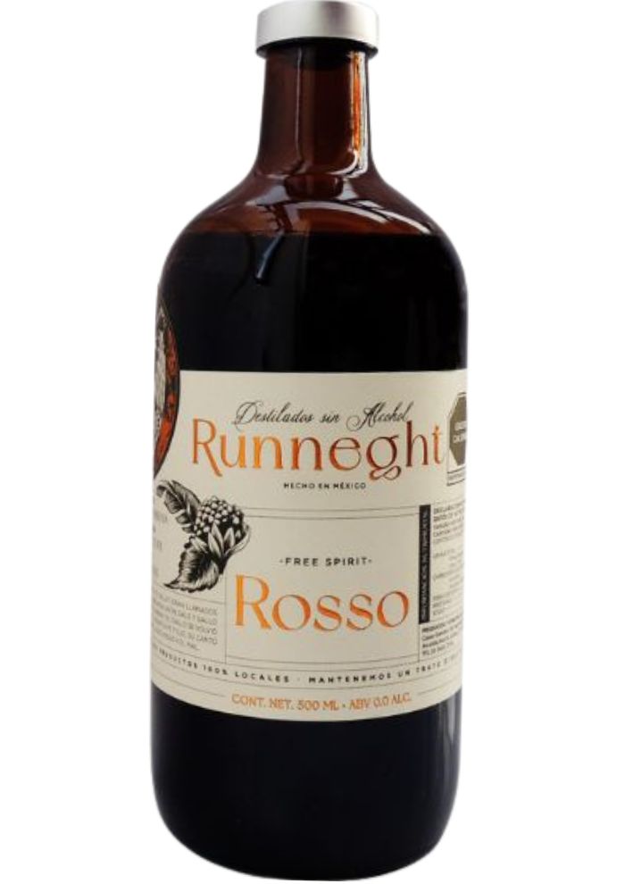 Destilado Sin Alcohol Runneght Rosso 500 mL