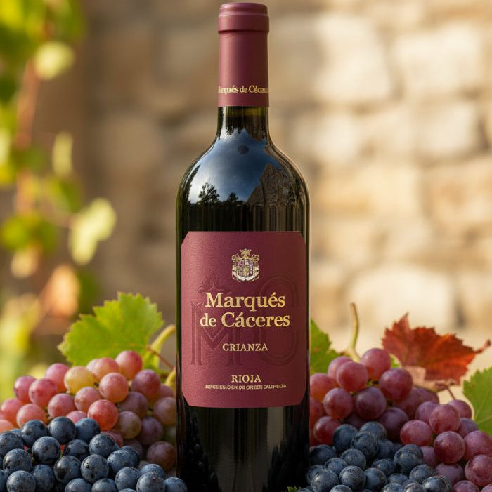 Vino Tinto Marqués de Cáceres Crianza 750 mL