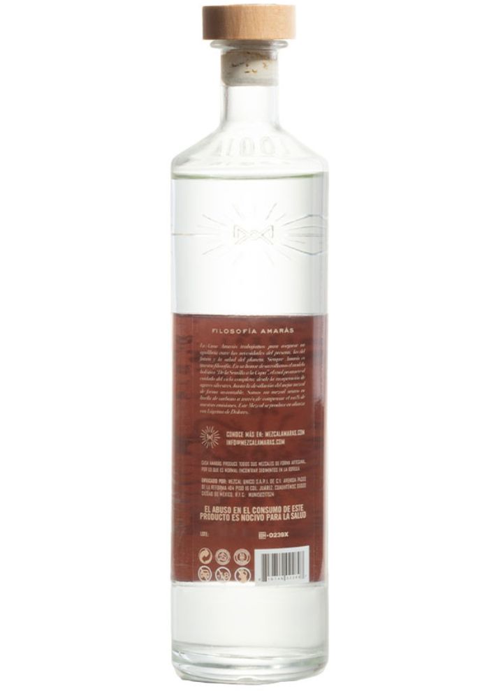 Mezcal Amarás Logia Cenizo 700 mL (OFERTA EXCLUSIVA EN LÍNEA)