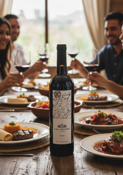 Vino Tinto Casa Madero Shiraz 750 ml