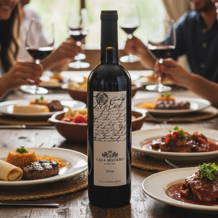 Vino Tinto Casa Madero Shiraz 750 ml