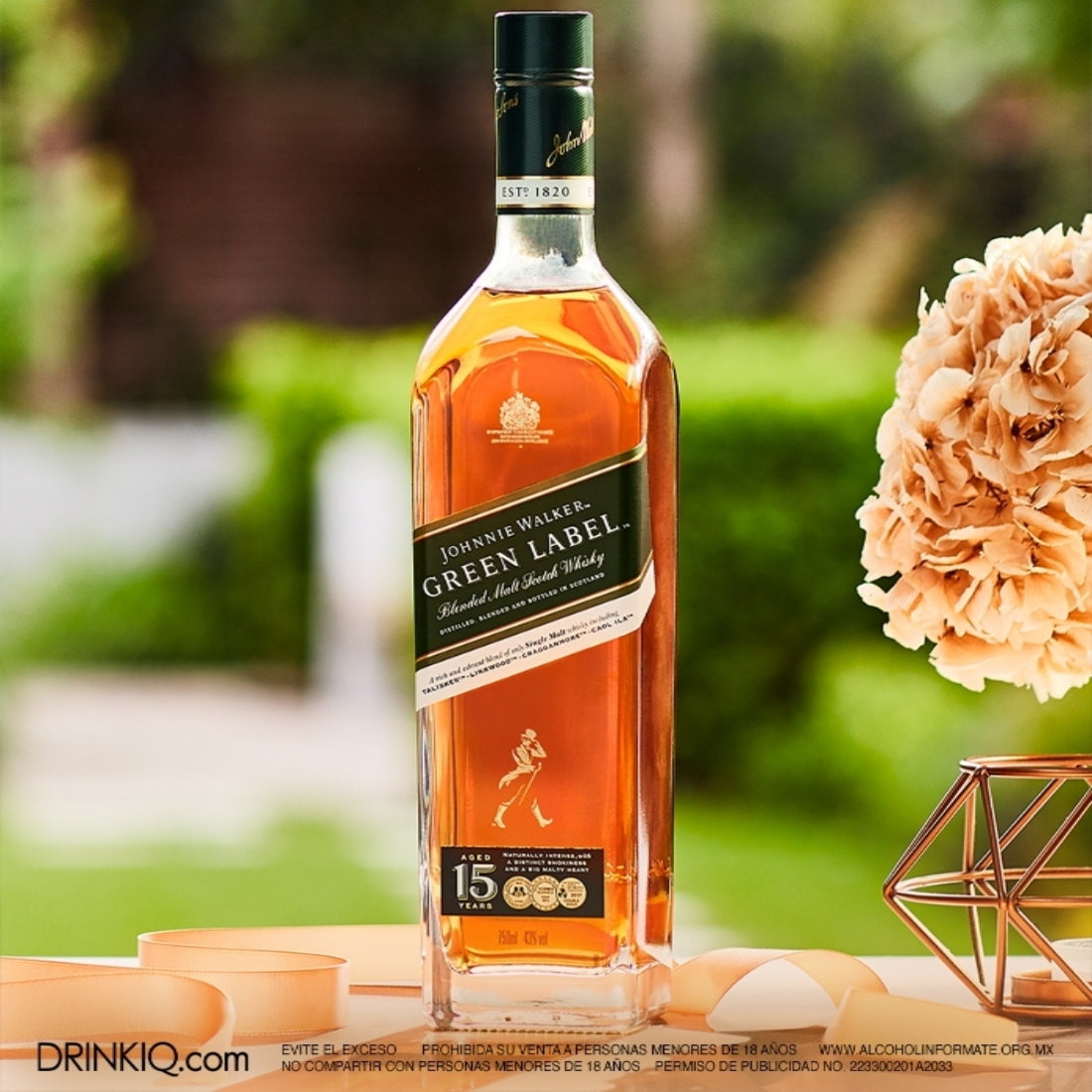 Whisky Johnnie Walker Green Label Blended Scotch 700 ml