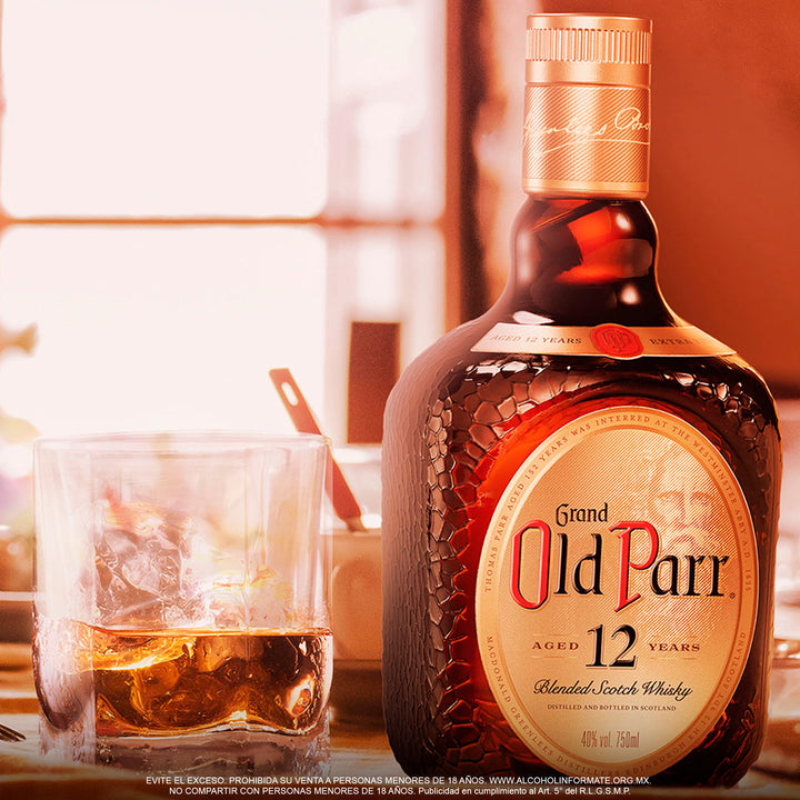 Whisky Old Parr 12 años Blended Scotch 750 ml (OFERTA EXCLUSIVA EN LÍNEA)