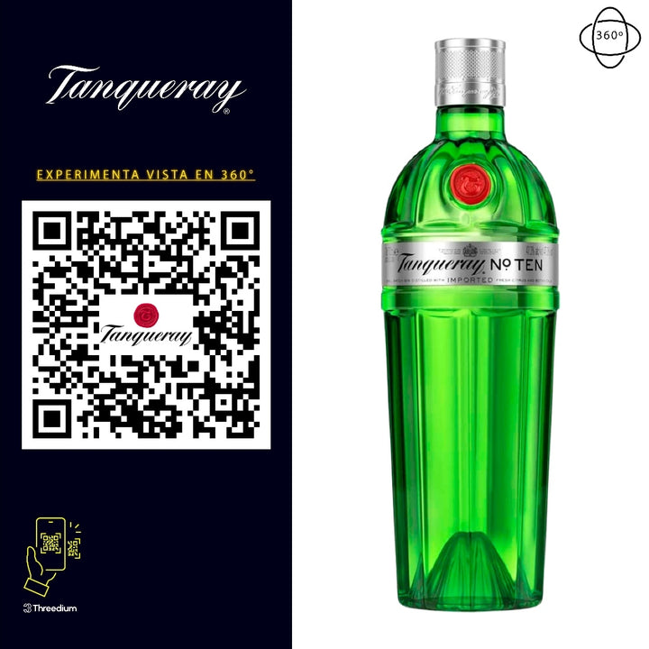 Ginebra Tanqueray N° Ten Cítrica 700 ml