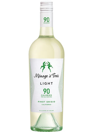 Vino Blanco Ménage à Trois Light Pinot Grigio 750 mL