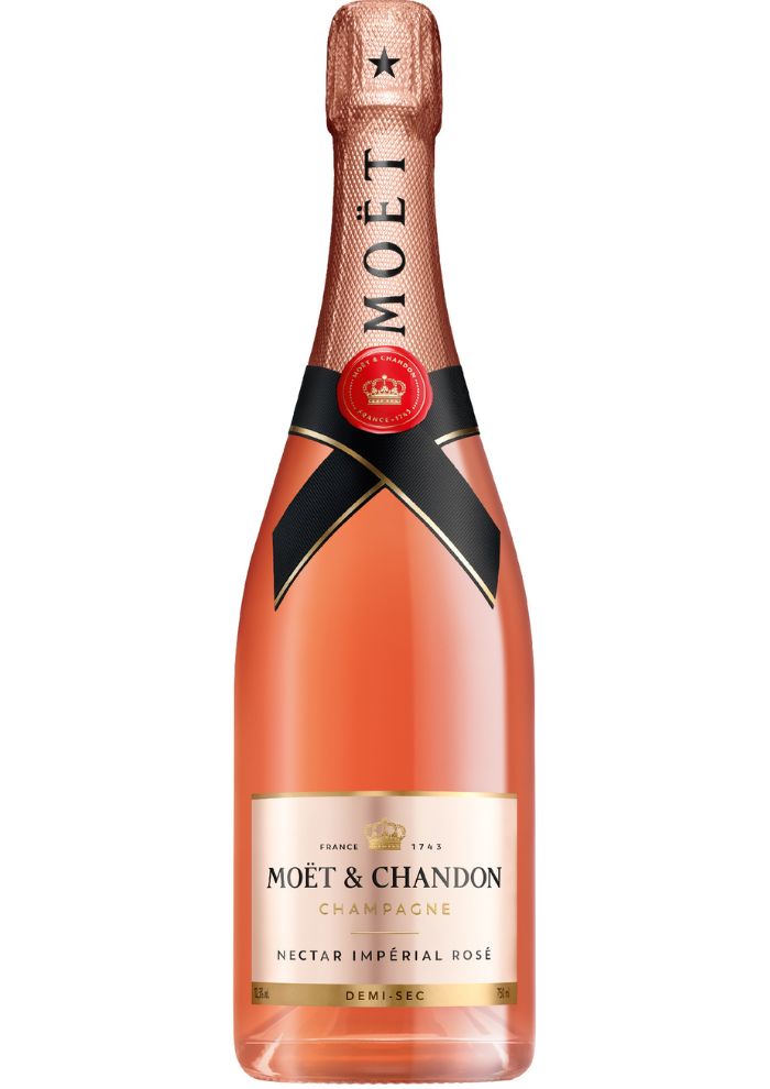 Champagne Moet Chandon Nectar Rosé Imperial 750 mL – La Castellana
