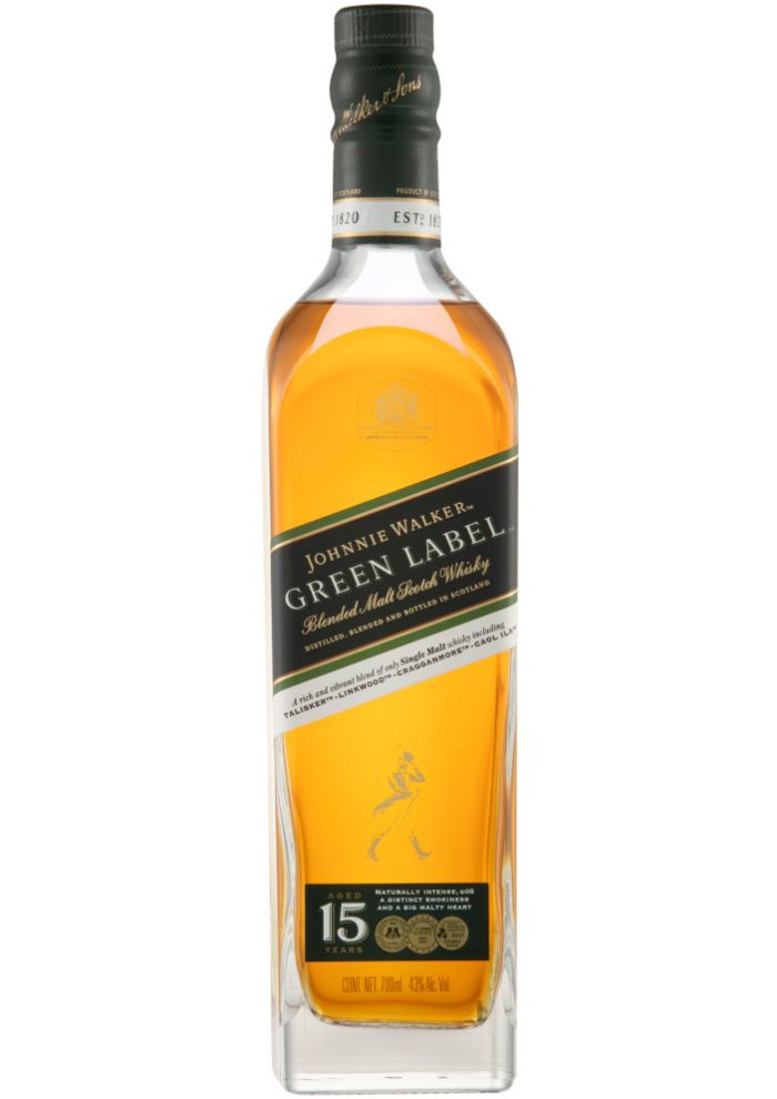 Whisky Johnnie Walker Green Label Blended Scotch 700 ml
