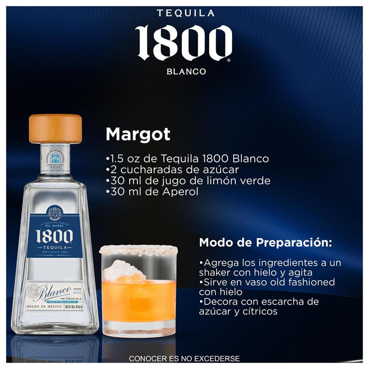 Tequila Cuervo 1800 Blanco 700 mL (OFERTA EXCLUSIVA EN LÍNEA)
