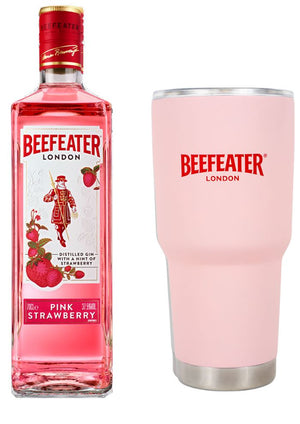 Ginebra Beefeater Pink 700 ml + Vaso (REGALO EXCLUSIVO EN LÍNEA)