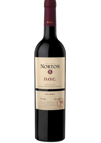 Vino Tinto Norton DOC Malbec 750 ml + Descorchador (REGALO EXCLUSIVO EN LÍNEA)