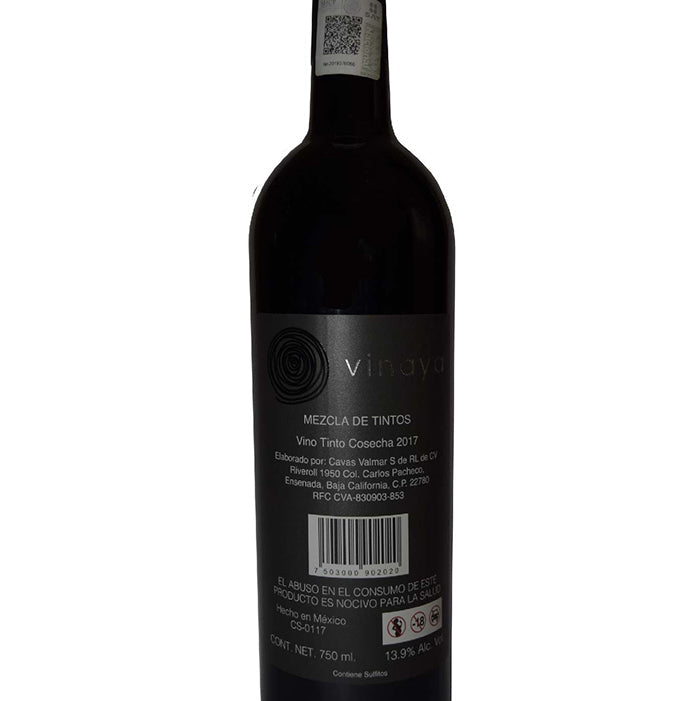 Vino Tinto Vinaya 750 mL