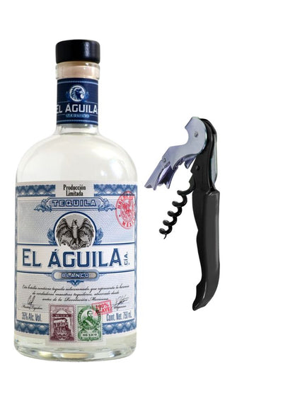 Tequila El Águila Blanco 750 mL + Sacacorcho (OFERTA EXCLUSIVA EN LÍNEA)