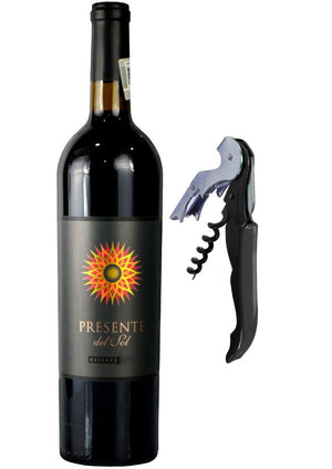 Vino Tinto Presente del Sol 750 mL + Sacacorcho (OFERTA EXCLUSIVA EN LÍNEA)