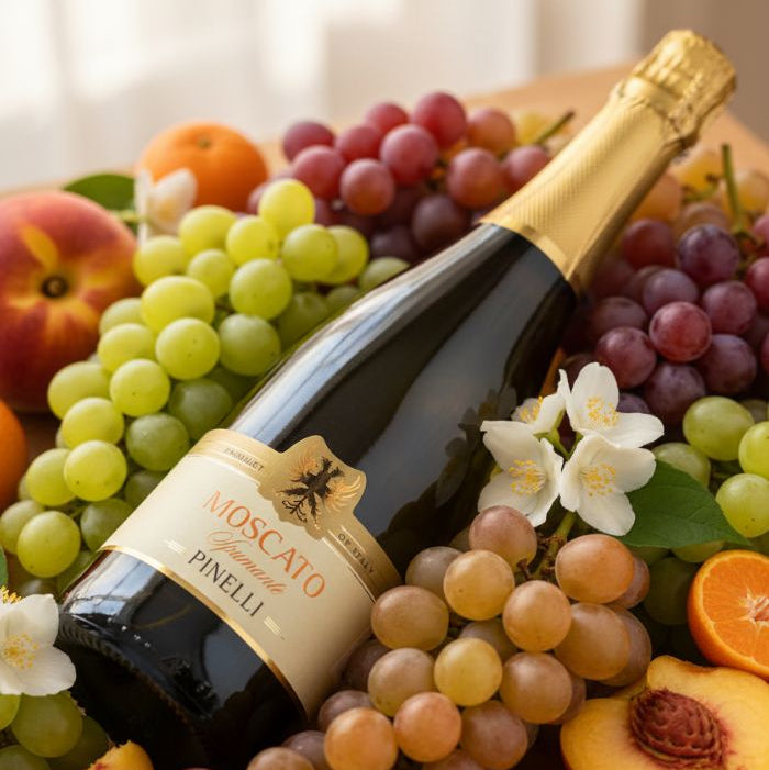 Vino Espumoso Moscato Spumante Pinelli 750 mL