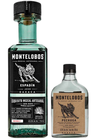 Mezcal Montelobos Joven 750 mL con Pechuga 250 mL (OFERTA EXCLUSIVA EN LÍNEA)
