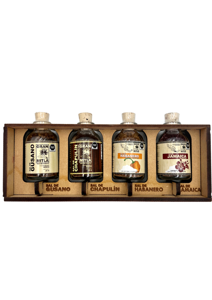 Kit 4 Sales de 25 g Gran Mitla (REGALO EXCLUSIVO EN LÍNEA)