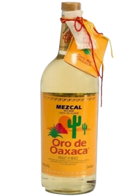 Mezcal Oro de Oaxaca con Gusano 1000 mL