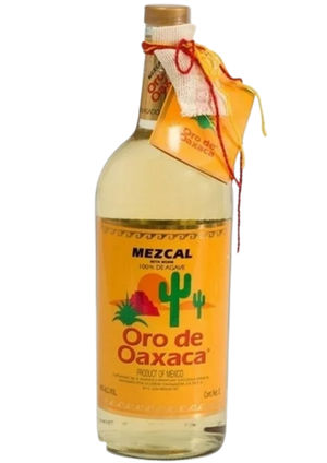 Mezcal Oro de Oaxaca con Gusano 1000 mL