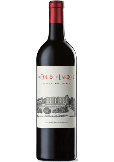 Vino Tinto Les Tours De Laroque Saint Emilion  750 mL