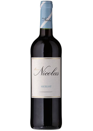 Vino Tinto Maison Nicolas Merlot Pays D´OC 750 mL