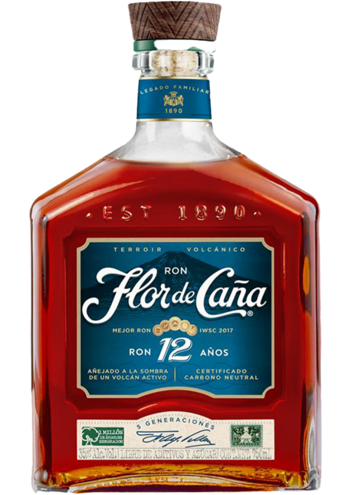 Ron Flor de Caña Centenario 12 Años 750 mL