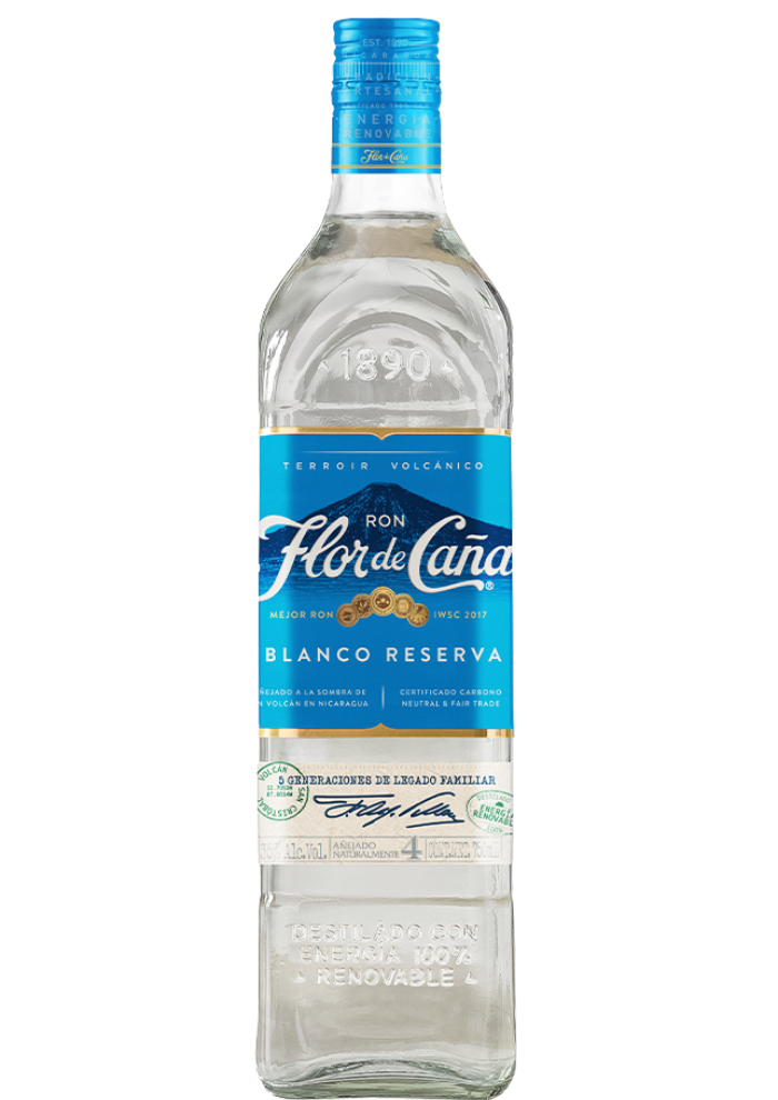 Ron Flor de Caña Extra Dry 4 Años 750 mL