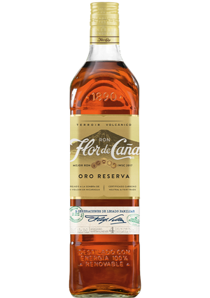 Ron Flor de Caña Gold 4 Años 750 mL