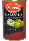 Aceitunas Rellenas De Queso Azul Serpis 300 g