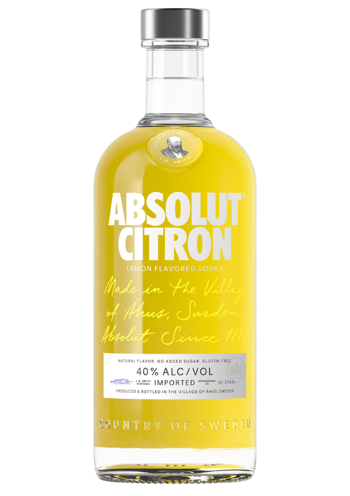 Vodka Absolut Citron 750 mL
