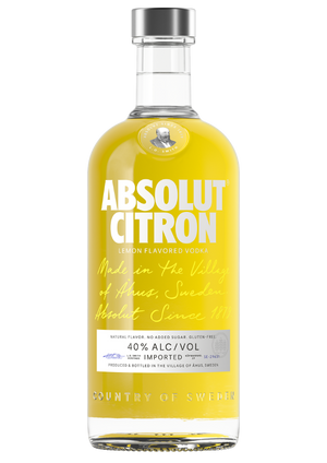 Vodka Absolut Citron 750 mL