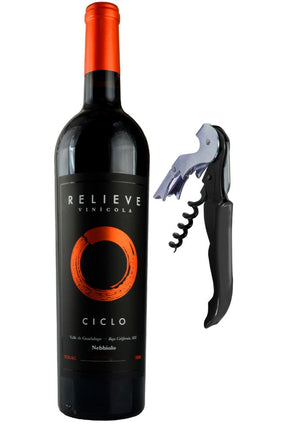 Vino Tinto Ciclo Nebbiolo 750 mL + Sacacorcho (OFERTA EXCLUSIVA EN LÍNEA)