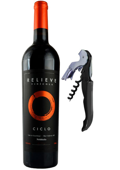 Vino Tinto Ciclo Nebbiolo 750 mL + Sacacorcho (OFERTA EXCLUSIVA EN LÍNEA)
