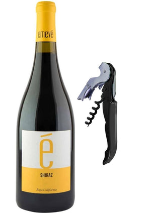 Vino Tinto Emevé Syrah 750 mL + Sacacorcho (OFERTA EXCLUSIVA EN LÍNEA)
