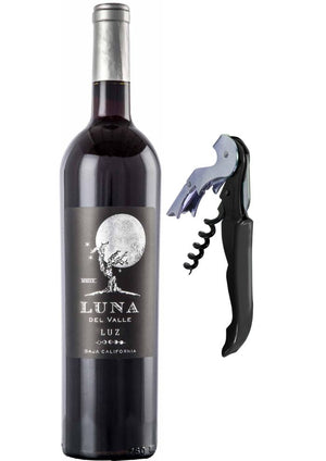 Vino Tinto Luna del Valle Luz 750 mL + Sacacorcho (OFERTA EXCLUSIVA EN LÍNEA)