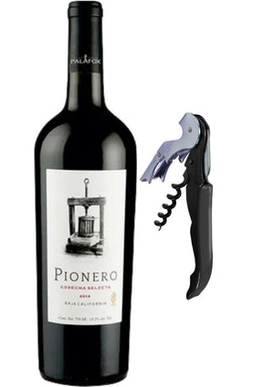 Vino Tinto Pionero 750 mL + Sacacorcho (OFERTA EXCLUSIVA EN LÍNEA)