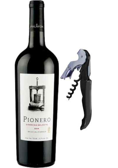 Vino Tinto Pionero 750 mL + Sacacorcho (OFERTA EXCLUSIVA EN LÍNEA)