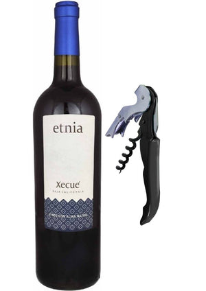 Vino Tinto Xecue Etnia 750 mL + Sacacorcho (OFERTA EXCLUSIVA EN LÍNEA)