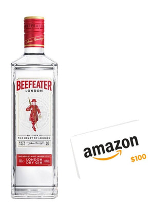 Ginebra Beefeater 750 mL +  1 Tarjeta de Regalo Amazon (REGALO EXCLUSIVO EN LÍNEA)