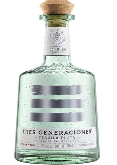 Tequila Sauza 3 Generaciones Plata 750 mL