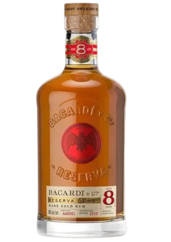 Ron Bacardi 8 Años Reserva 750 mL