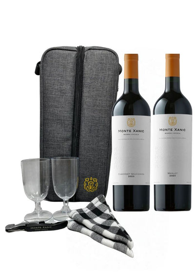 Vino Tinto Monte Xanic Merlot 750 mL  +  Vino Tinto Monte Xanic Cabernet Sauvignon 750 mL  + Mochila Termica (REGALO EXCLUSIVO EN LÍNEA)