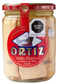 Atún blanco en Aceite de oliva Ortiz 400 g