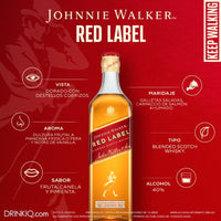 Whisky Johnnie Walker Red Label Blended Scotch 1 L (OFERTA EXCLUSIVA EN LÍNEA)