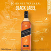 Whisky Johnnie Walker Black Label Blended Scotch 1 L