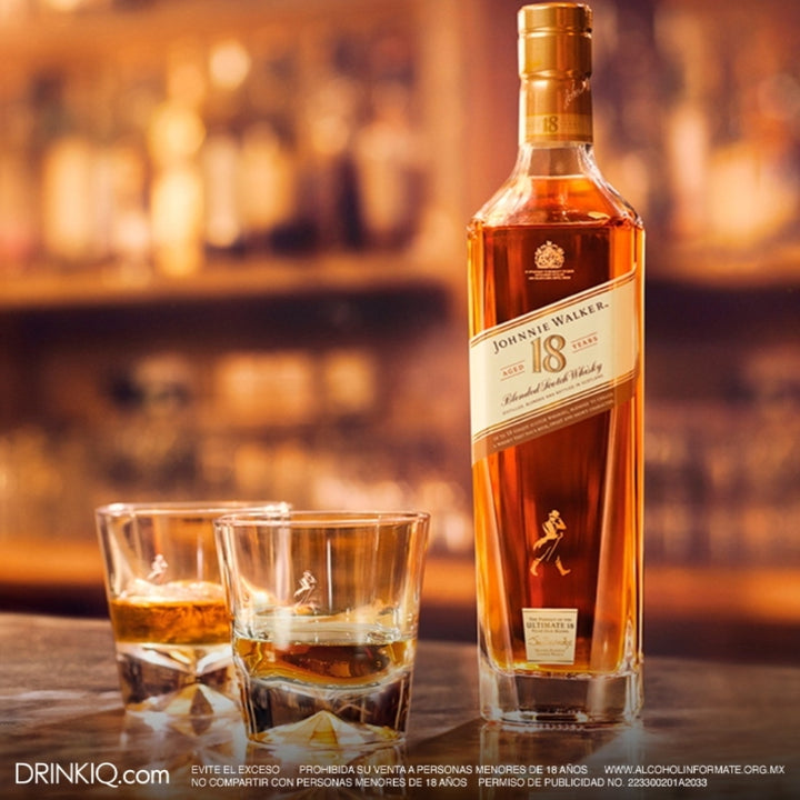 Whisky Johnnie Walker 18 Blended Scotch  750 ml