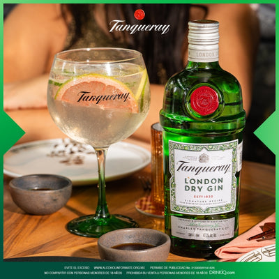 Ginebra Tanqueray London Dry Herbal 750 ml (OFERTA EXCLUSIVA EN LÍNEA)