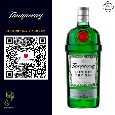 Ginebra Tanqueray London Dry Herbal 750 ml (OFERTA EXCLUSIVA EN LÍNEA)