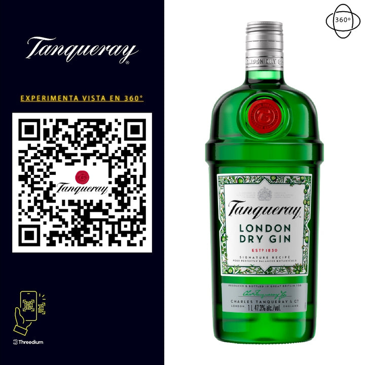 Ginebra Tanqueray London Dry Herbal 750 ml (OFERTA EXCLUSIVA EN LÍNEA)