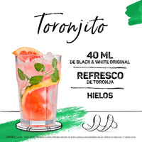 Whisky Black & White Original Blended Scotch 700 ml (OFERTA EXCLUSIVA EN LÍNEA)